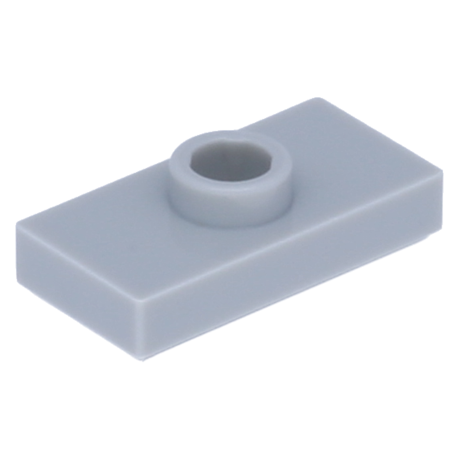 LEGO Plates (modified) - 1 x 2 with 1 stud