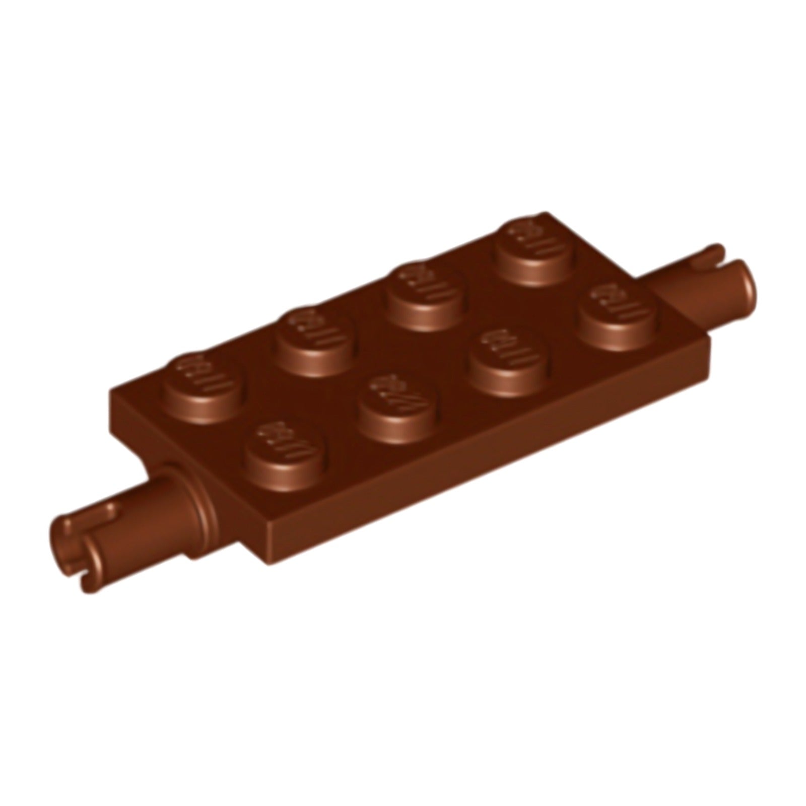 LEGO Platte modifiziert 2 x 4 mit Pins und dick verstärkt Stützen (40687)