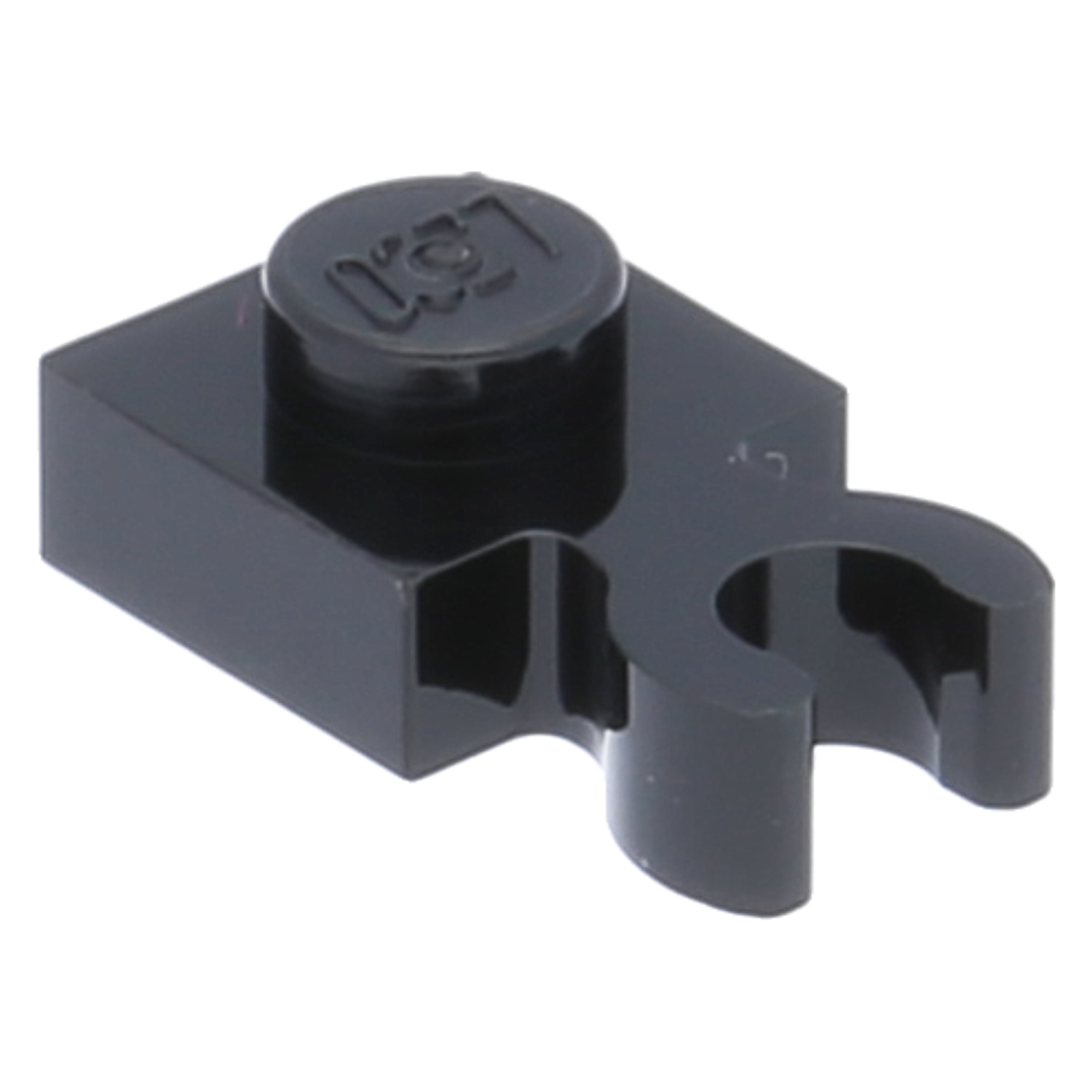 LEGO Plates (modified) - 1 x 1 with open O - clip (thick)