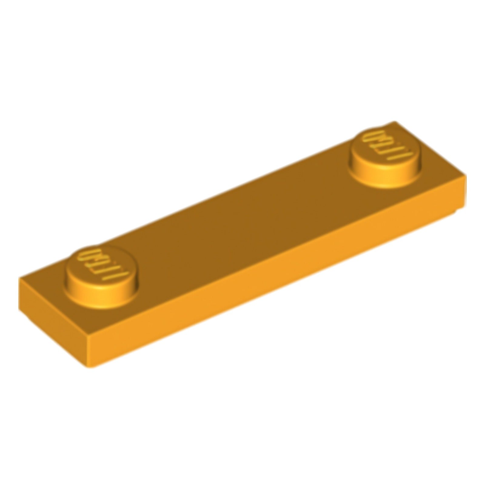 LEGO Plate modified 1 x 4 with 2 studs with groove (41740) - color selectable