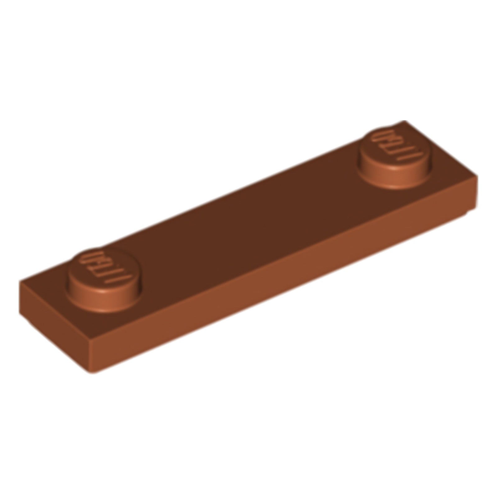 LEGO Plate modified 1 x 4 with 2 studs with groove (41740) - color selectable