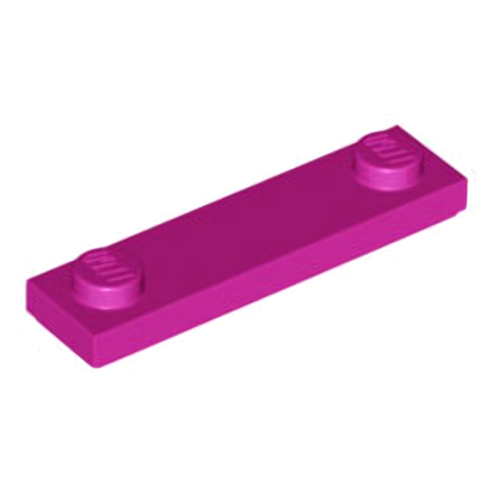 LEGO Plate modified 1 x 4 with 2 studs with groove (41740) - color selectable