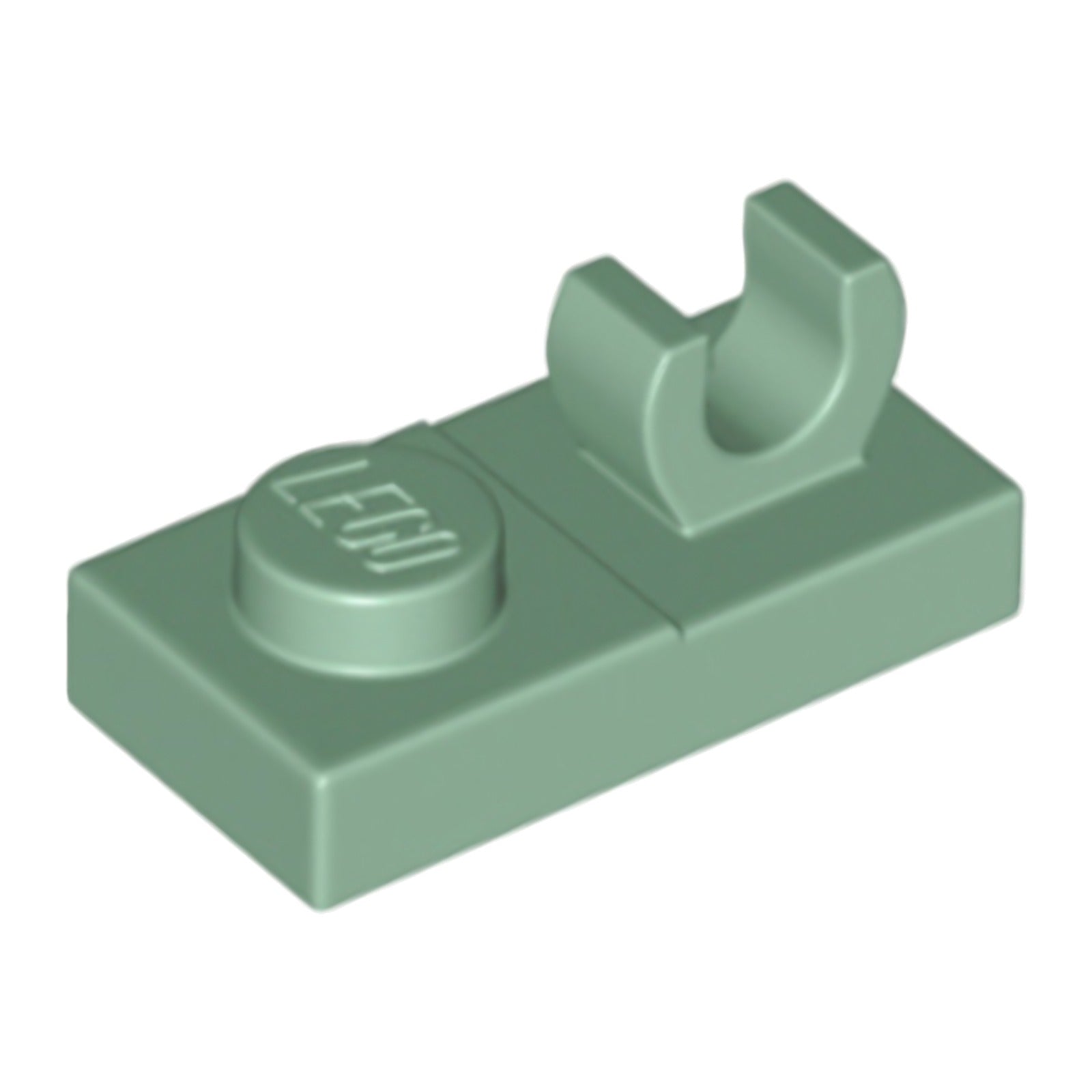 LEGO Plate modified 1 x 2 with open O clip on top (44861) - color selectable