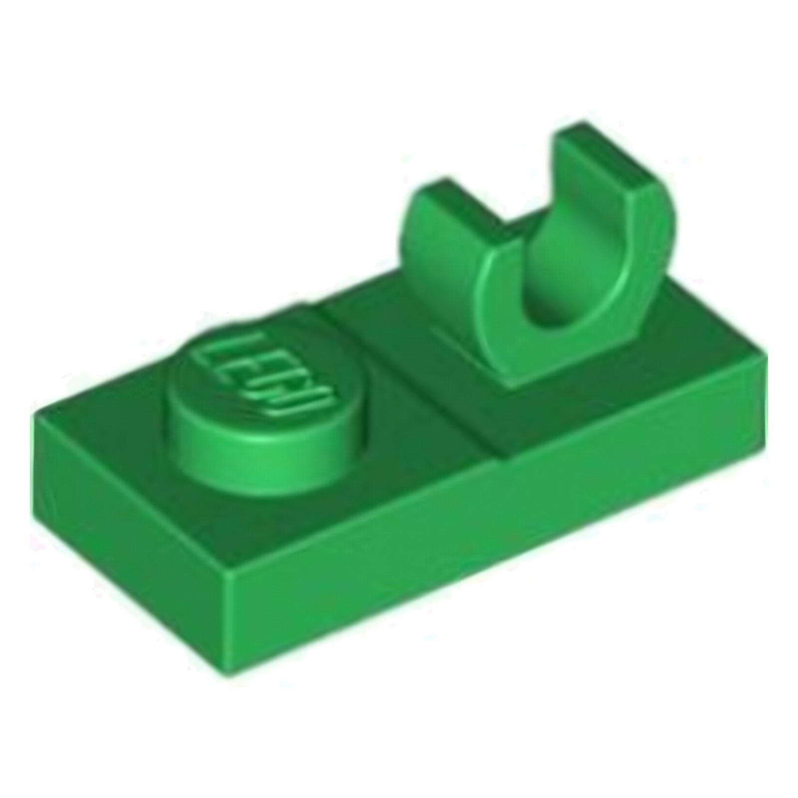 LEGO Plate modified 1 x 2 with open O clip on top (44861) - color selectable