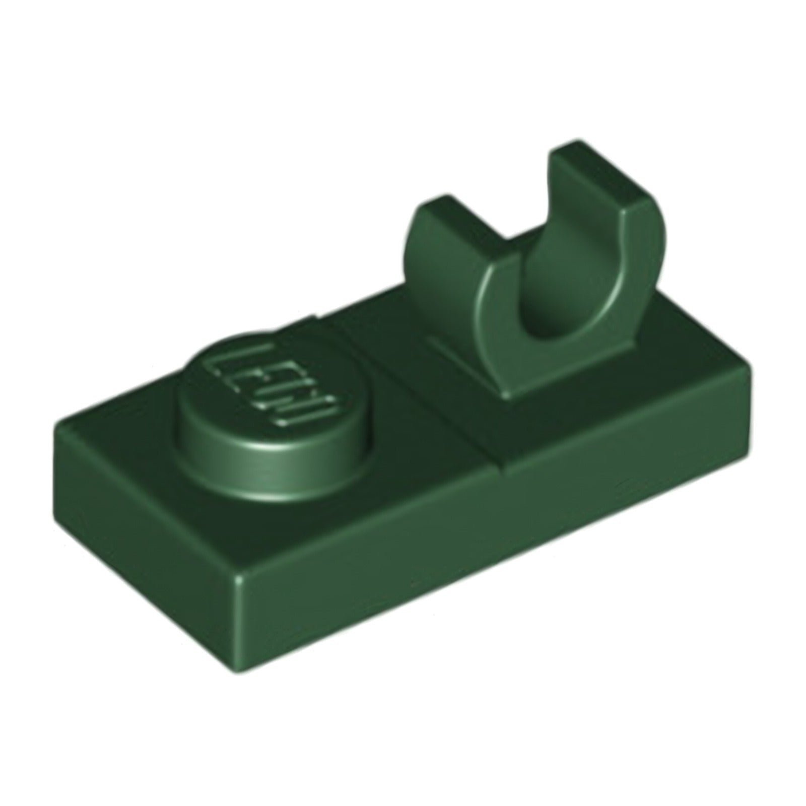 LEGO Plate modified 1 x 2 with open O clip on top (44861) - color selectable