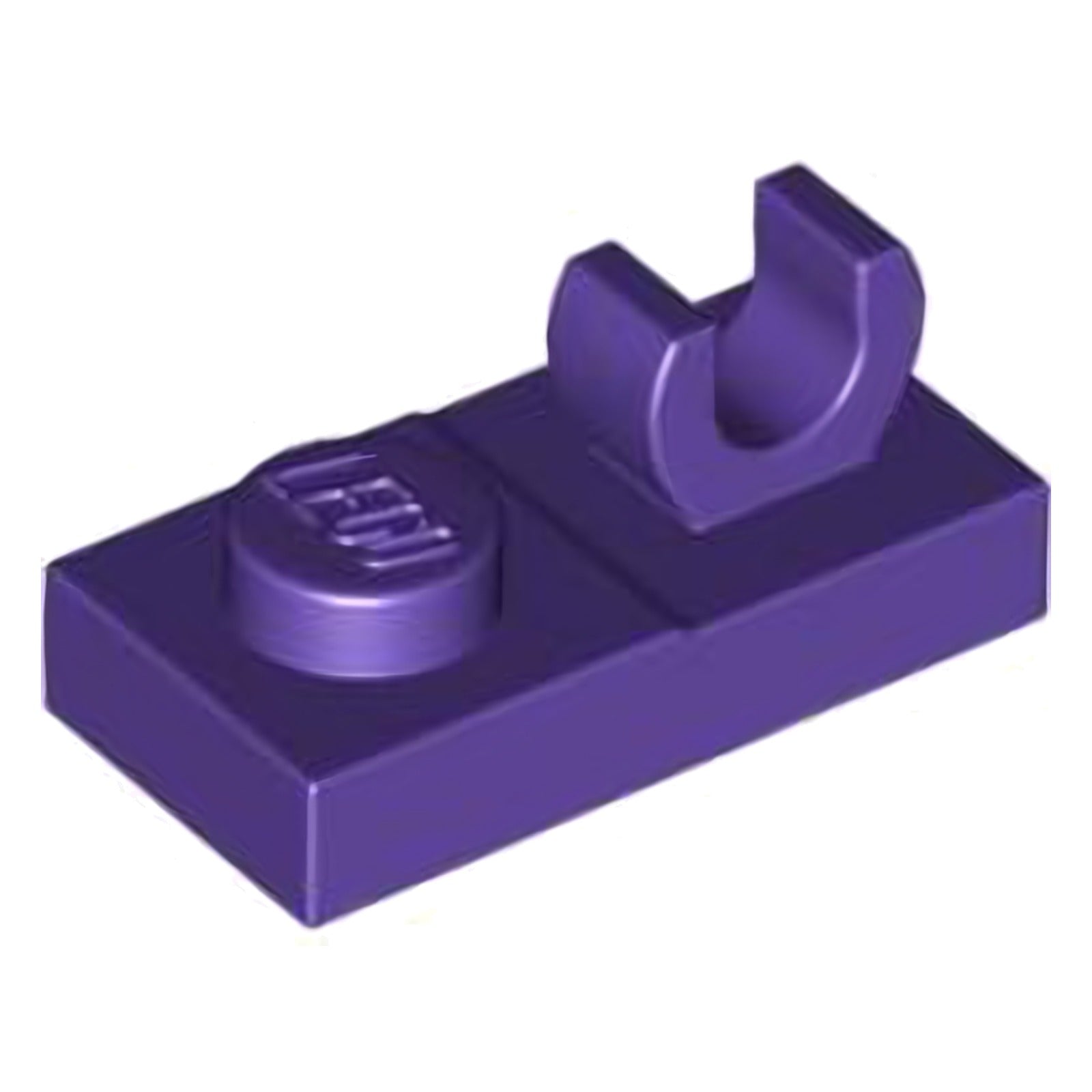 LEGO Plate modified 1 x 2 with open O clip on top (44861) - color selectable