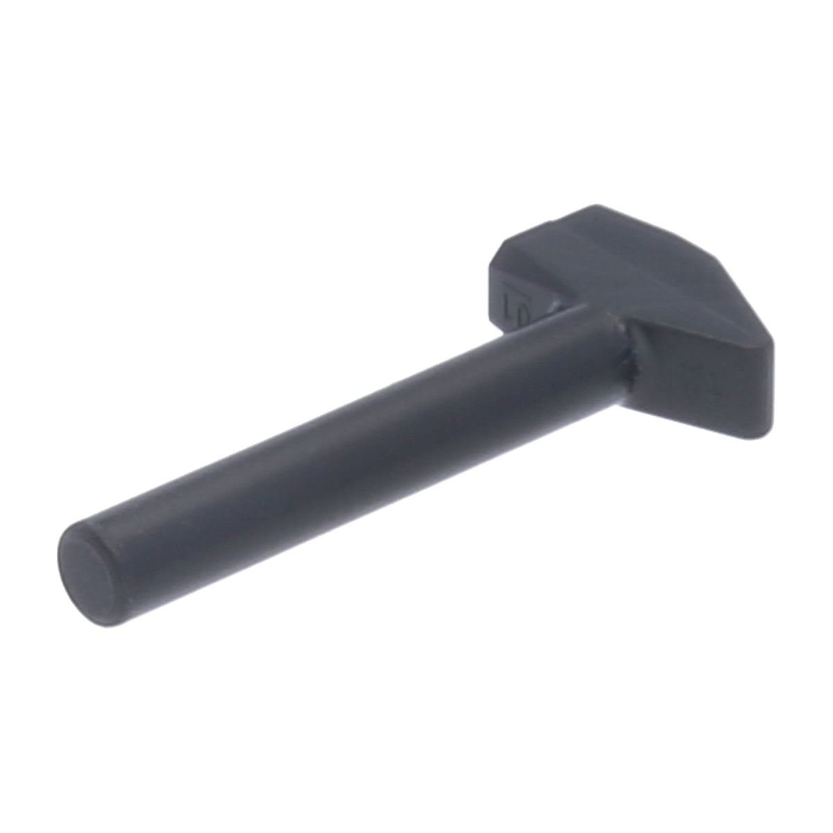 LEGO Minifigur Zubehör (Werkzeuge) - Hammer (Schwarz)