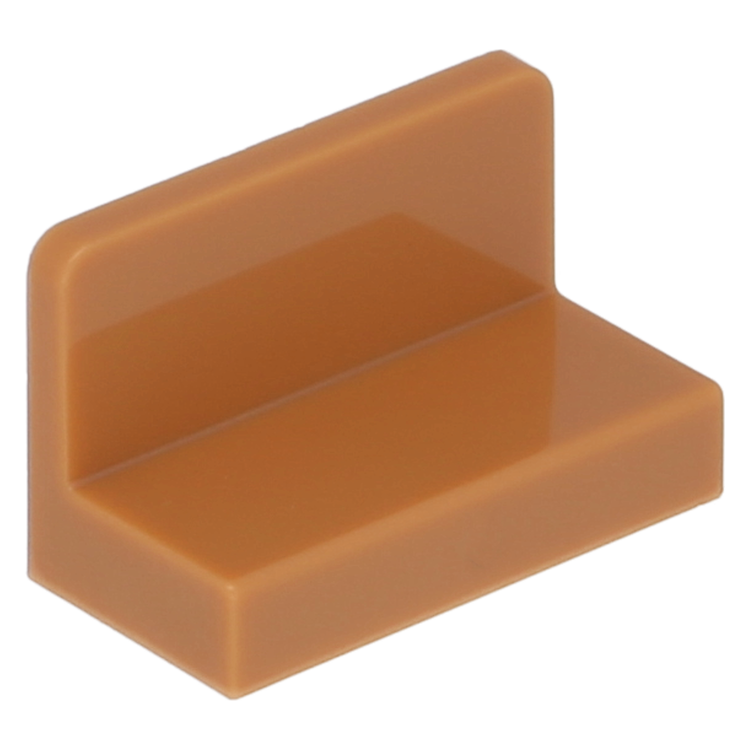 LEGO Plates (modified) - Plate 1 x 2 x 1 with rounded corners