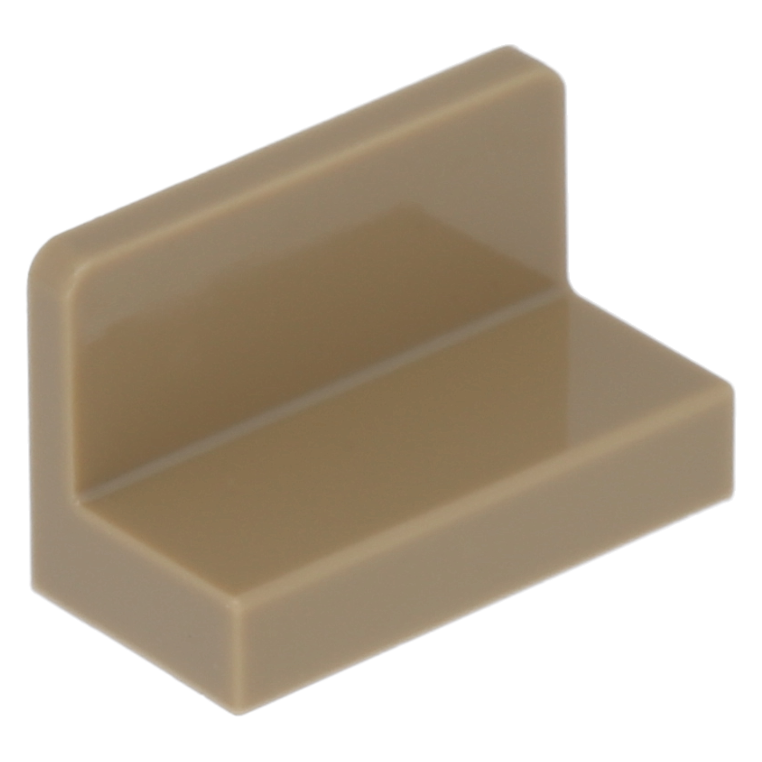 LEGO Plates (modified) - Plate 1 x 2 x 1 with rounded corners