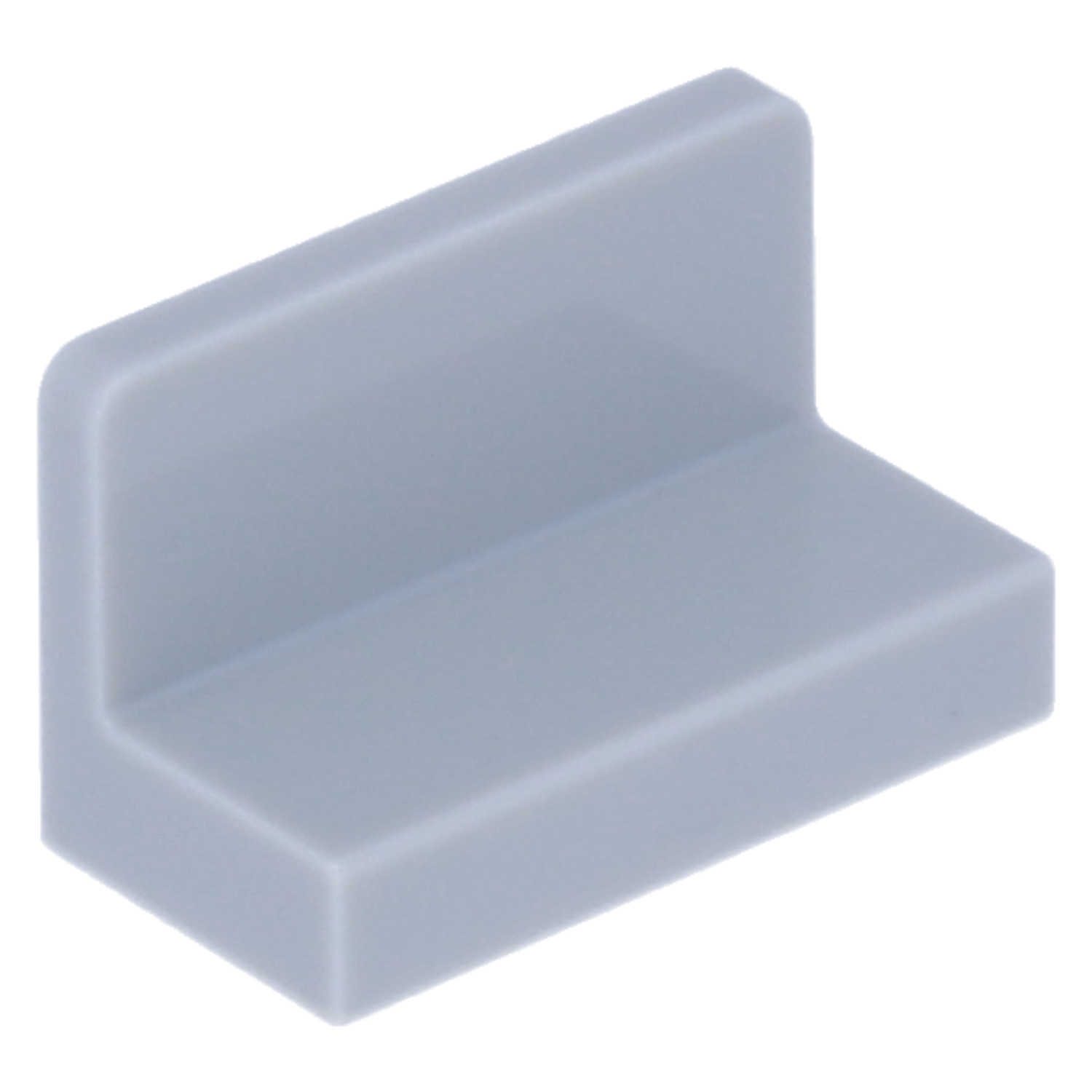 LEGO Plates (modified) - Plate 1 x 2 x 1 with rounded corners