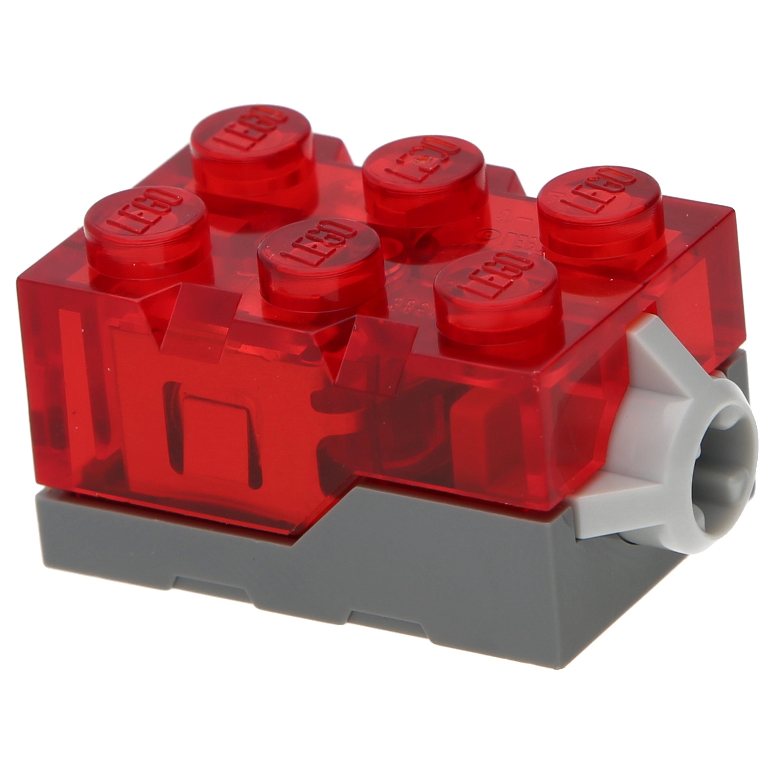LEGO light - Brick 2 x 3 x 1 1/3 with red LED light