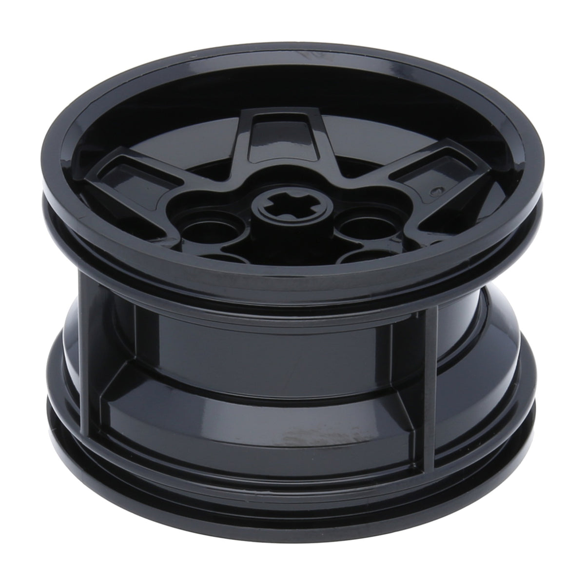 LEGO Technic tires/rims - 43.2mm D. x 26mm with 6 pin openings (small)