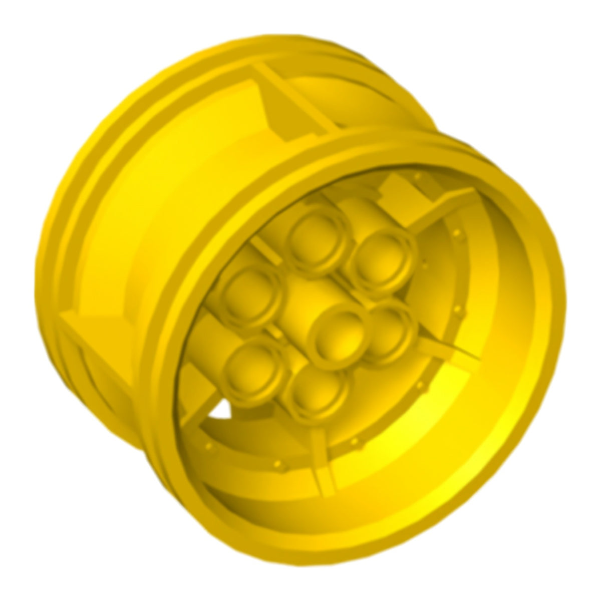 LEGO Technic tires/rims - 43.2mm D. x 26mm with 6 pin openings (small)