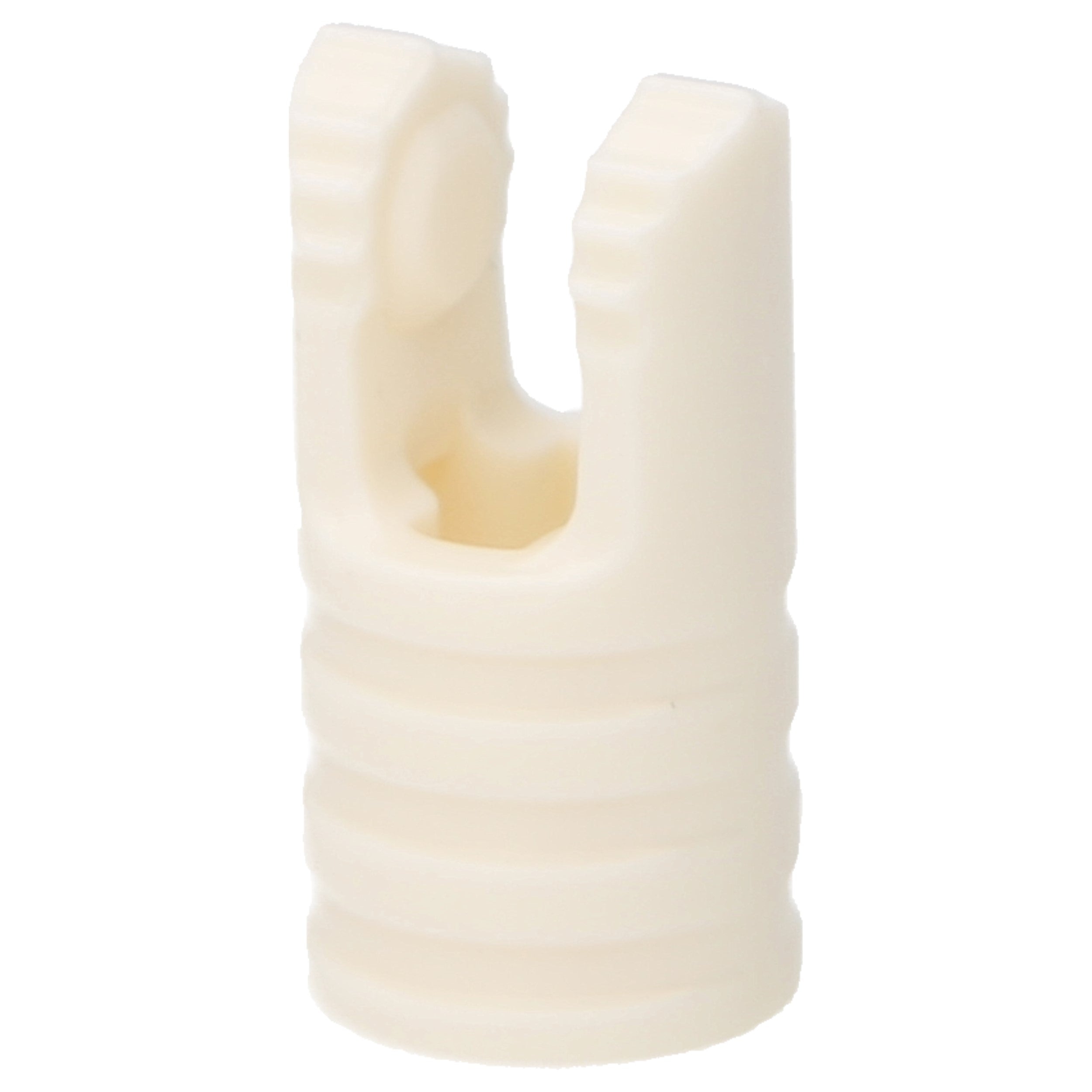 LEGO Scharniere (Sonstige) - Zylinder-Verriegelung 1 x 2 mit 2 Fingern, 7 Zähnen und Achsenöffnung