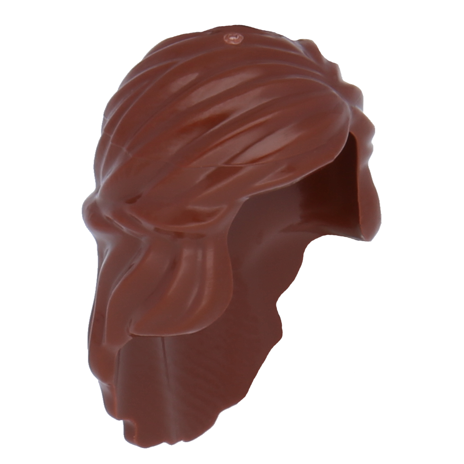 LEGO Minifiguren Haare - Mittellang mit Zopf um die Seiten