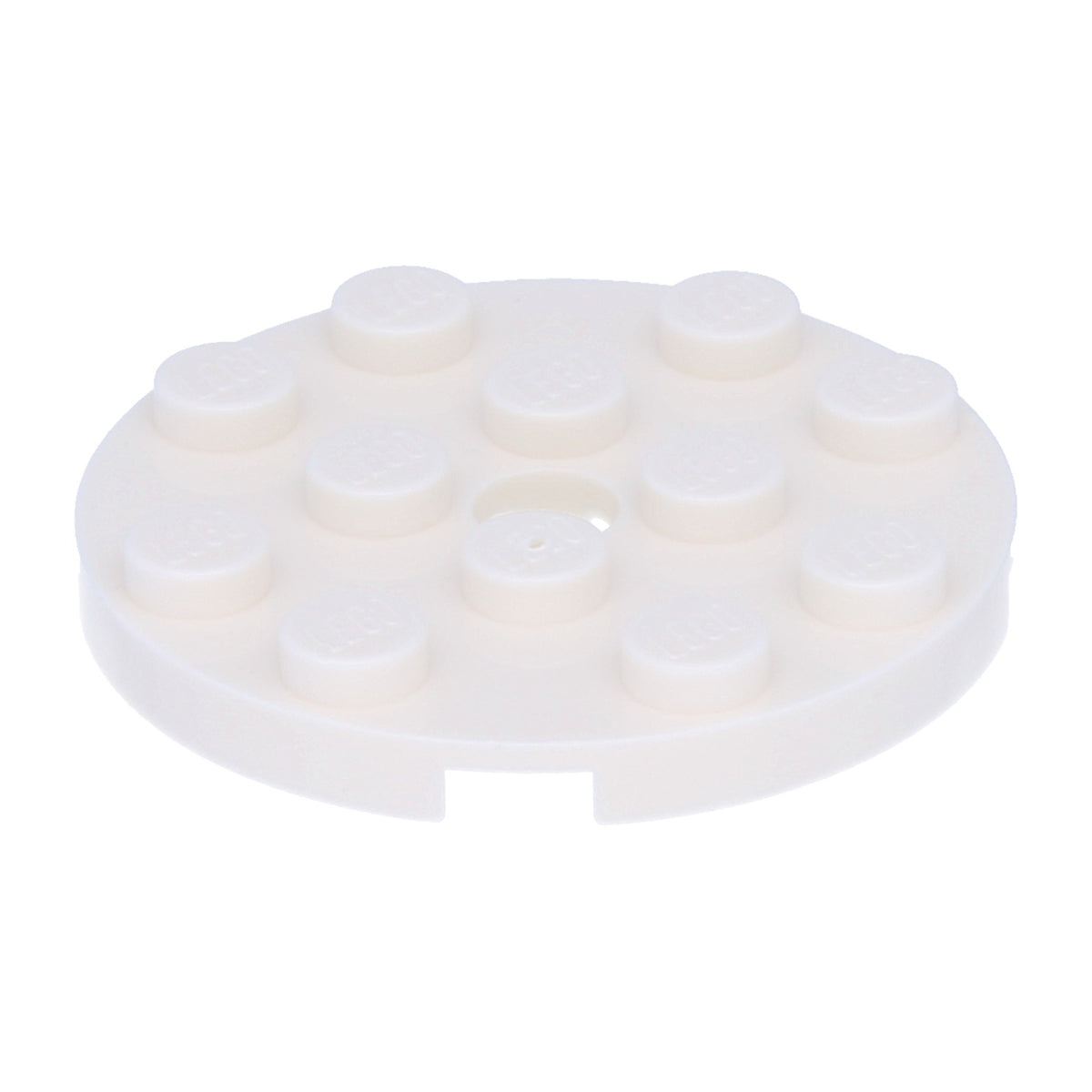 LEGO Platten (modifiziert) - 4 x 4 mit Loch (rund)