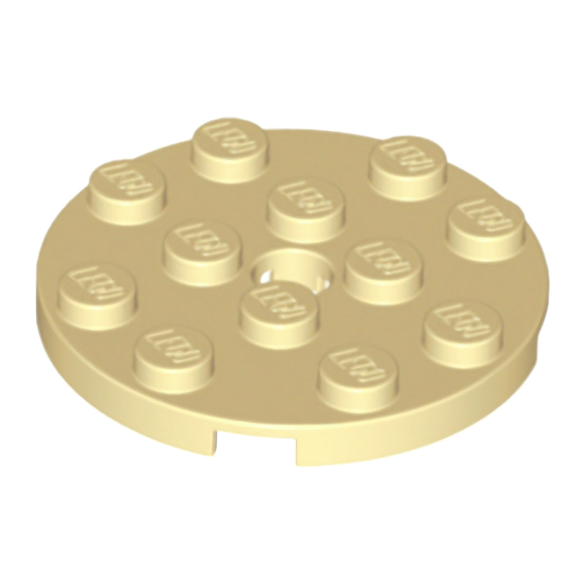 LEGO Platten (modifiziert) - 4 x 4 mit Loch (rund)