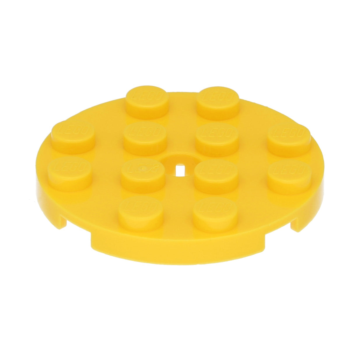 LEGO Platten (modifiziert) - 4 x 4 mit Loch (rund)