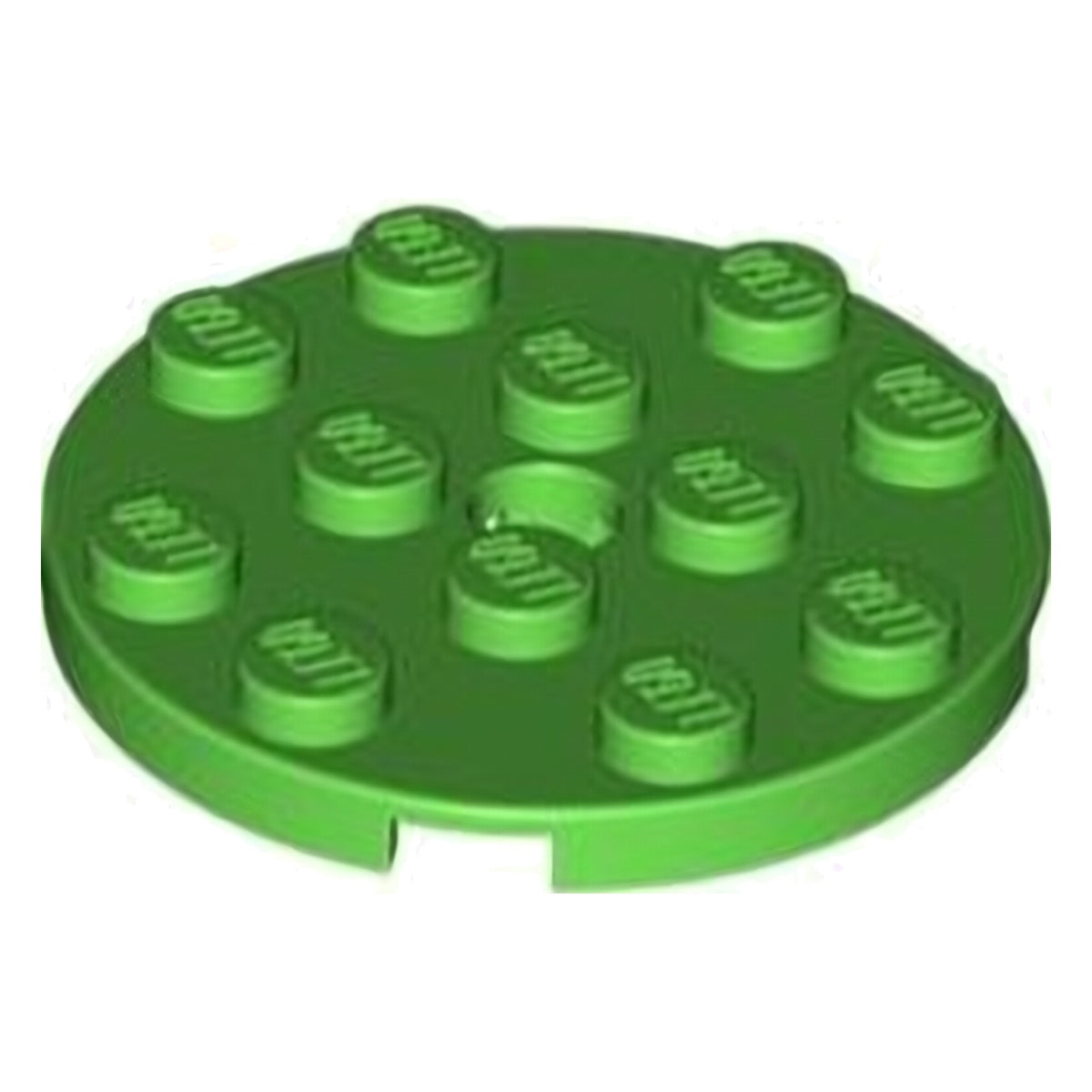 LEGO Platten (modifiziert) - 4 x 4 mit Loch (rund)