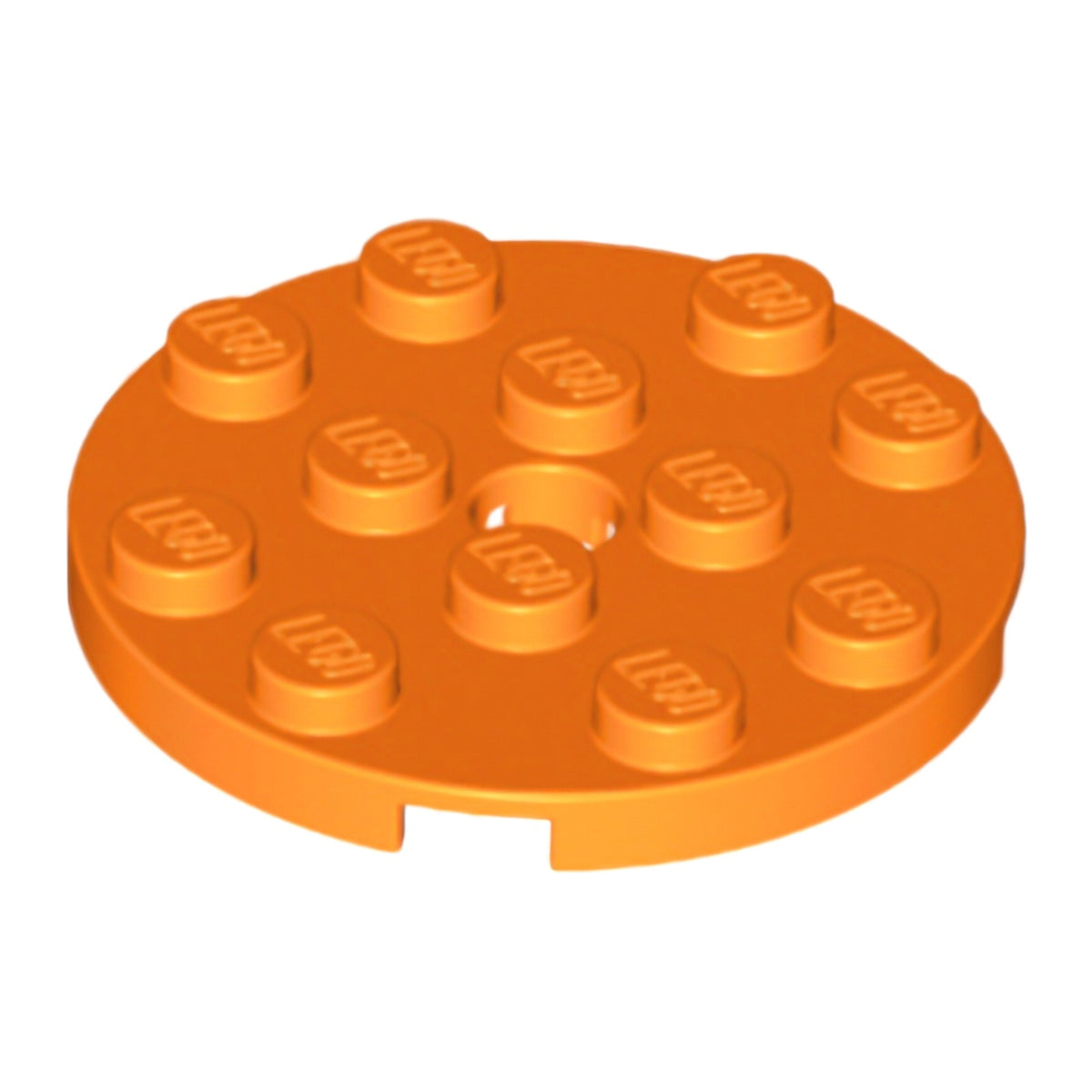LEGO Platten (modifiziert) - 4 x 4 mit Loch (rund)