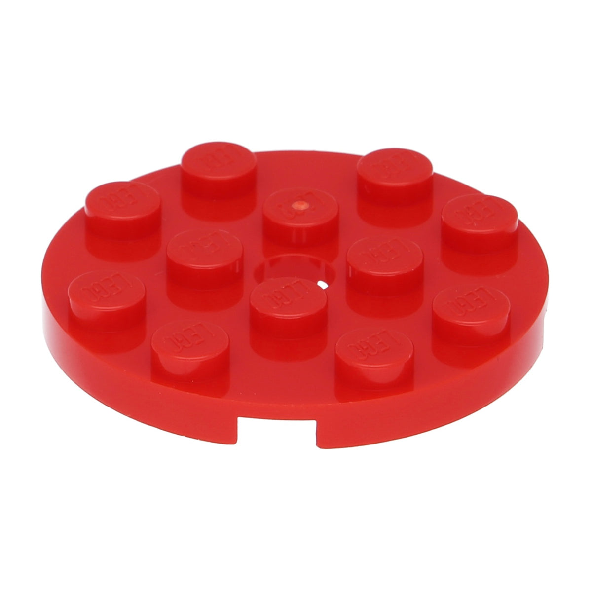 LEGO Platten (modifiziert) - 4 x 4 mit Loch (rund)