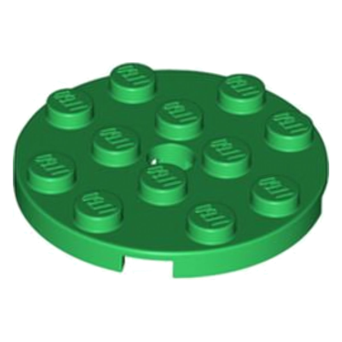 LEGO Platten (modifiziert) - 4 x 4 mit Loch (rund)