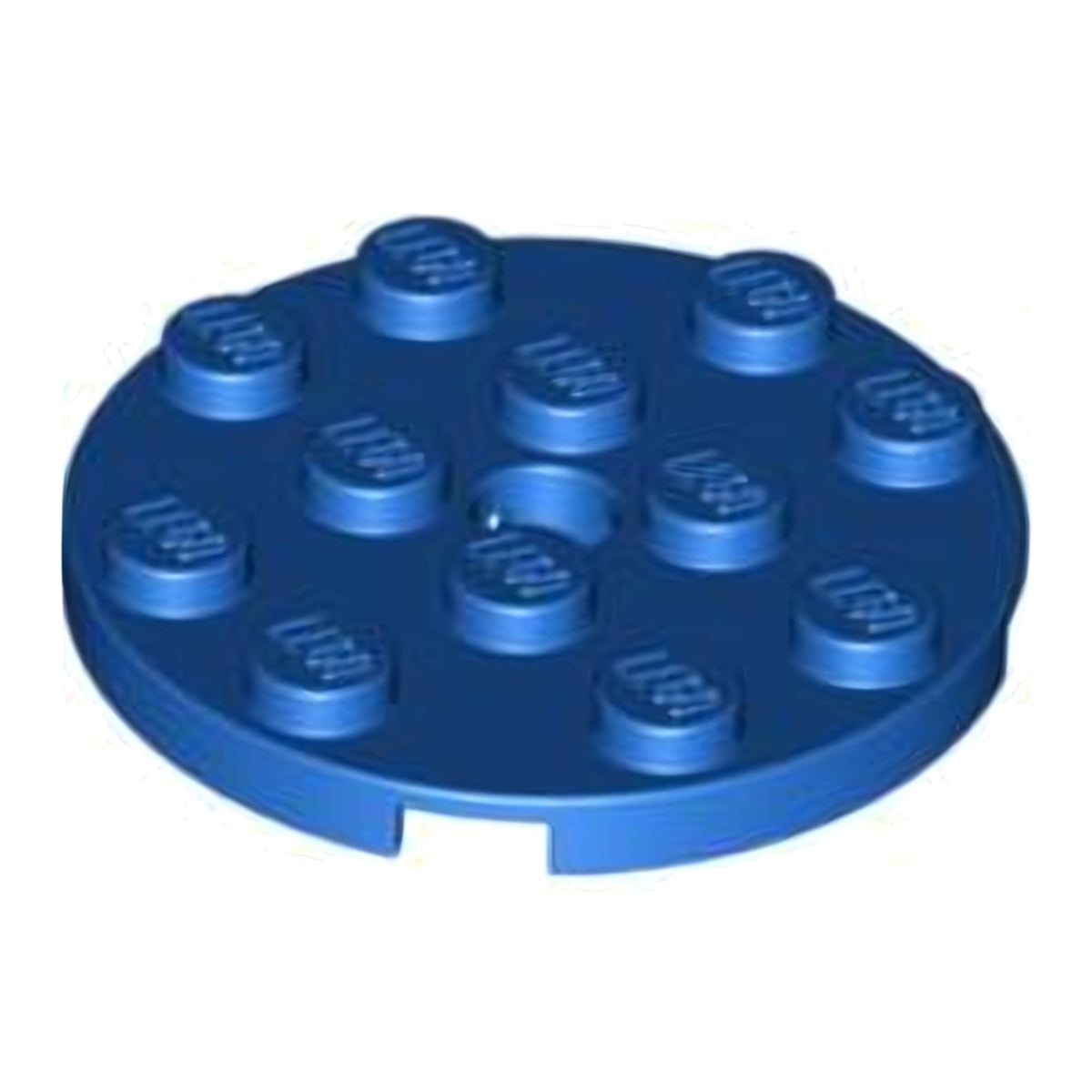 LEGO Platten (modifiziert) - 4 x 4 mit Loch (rund)