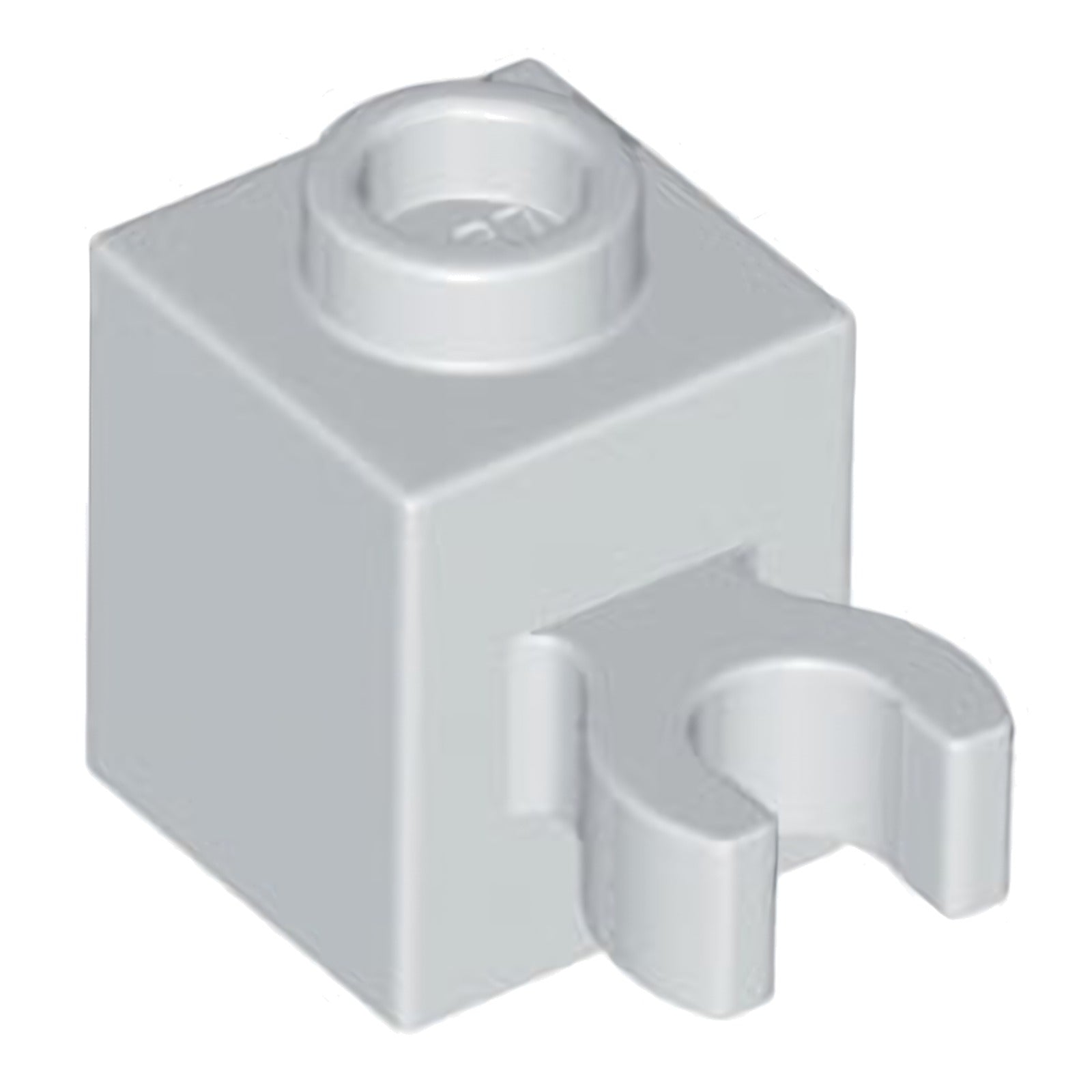 LEGO Stein modifiziert 1 x 1 mit Clip Vertical (offener O-Clip) (60475b)