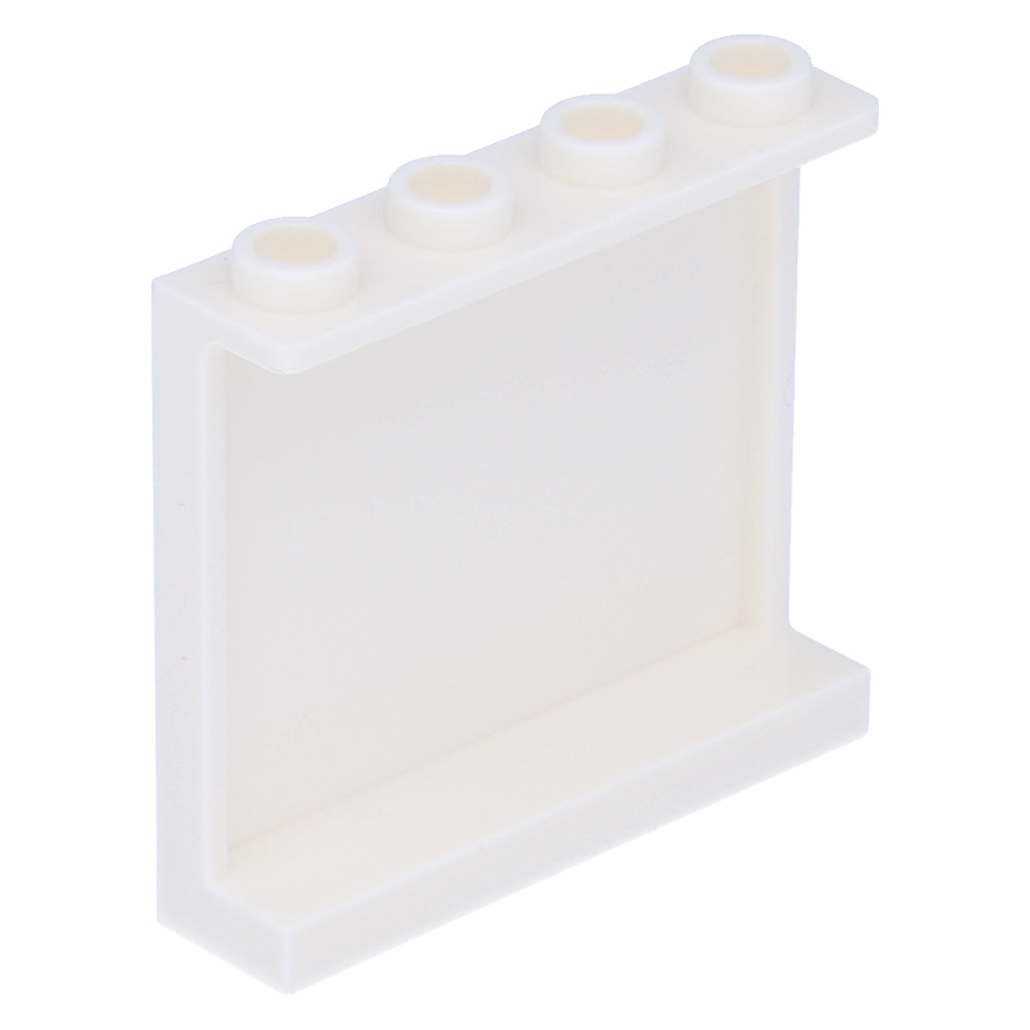 LEGO panels - 1 x 4 x 3 with side supports (open studs)