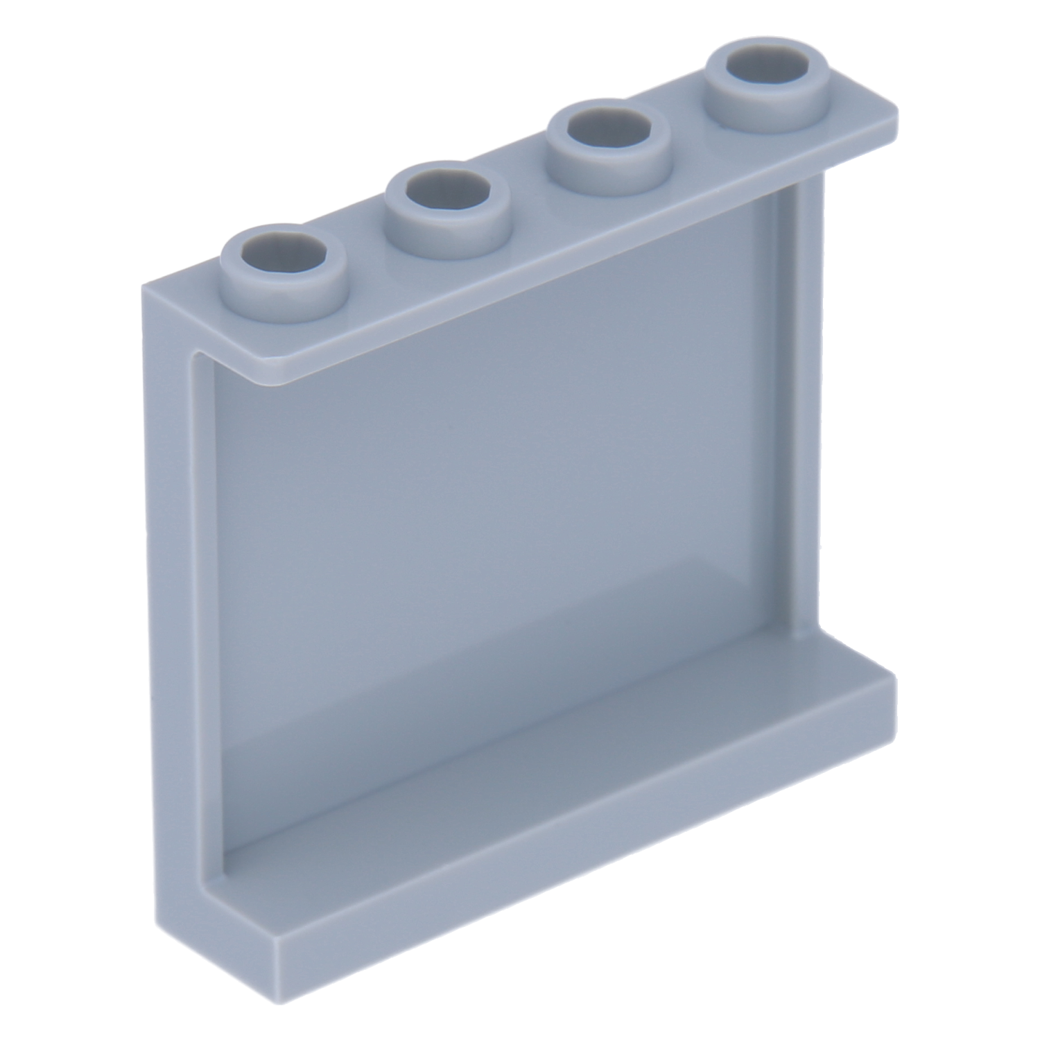 LEGO panels - 1 x 4 x 3 with side supports (open studs)