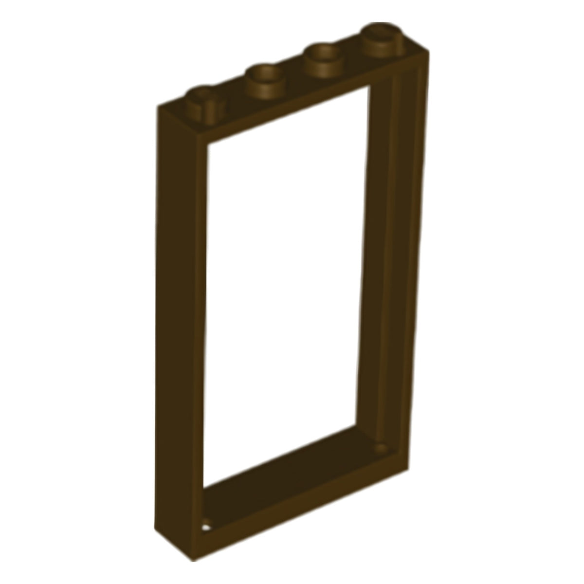 LEGO Steine (modifiziert) -  Türrahmen 1 x 4 x 6 mit 2 Löchern im Boden und der Oberseite