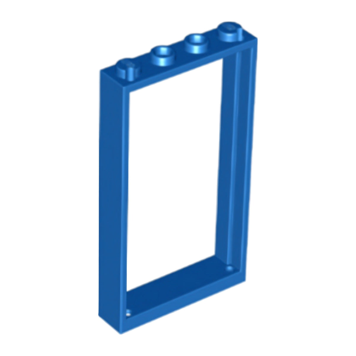 LEGO Steine (modifiziert) -  Türrahmen 1 x 4 x 6 mit 2 Löchern im Boden und der Oberseite