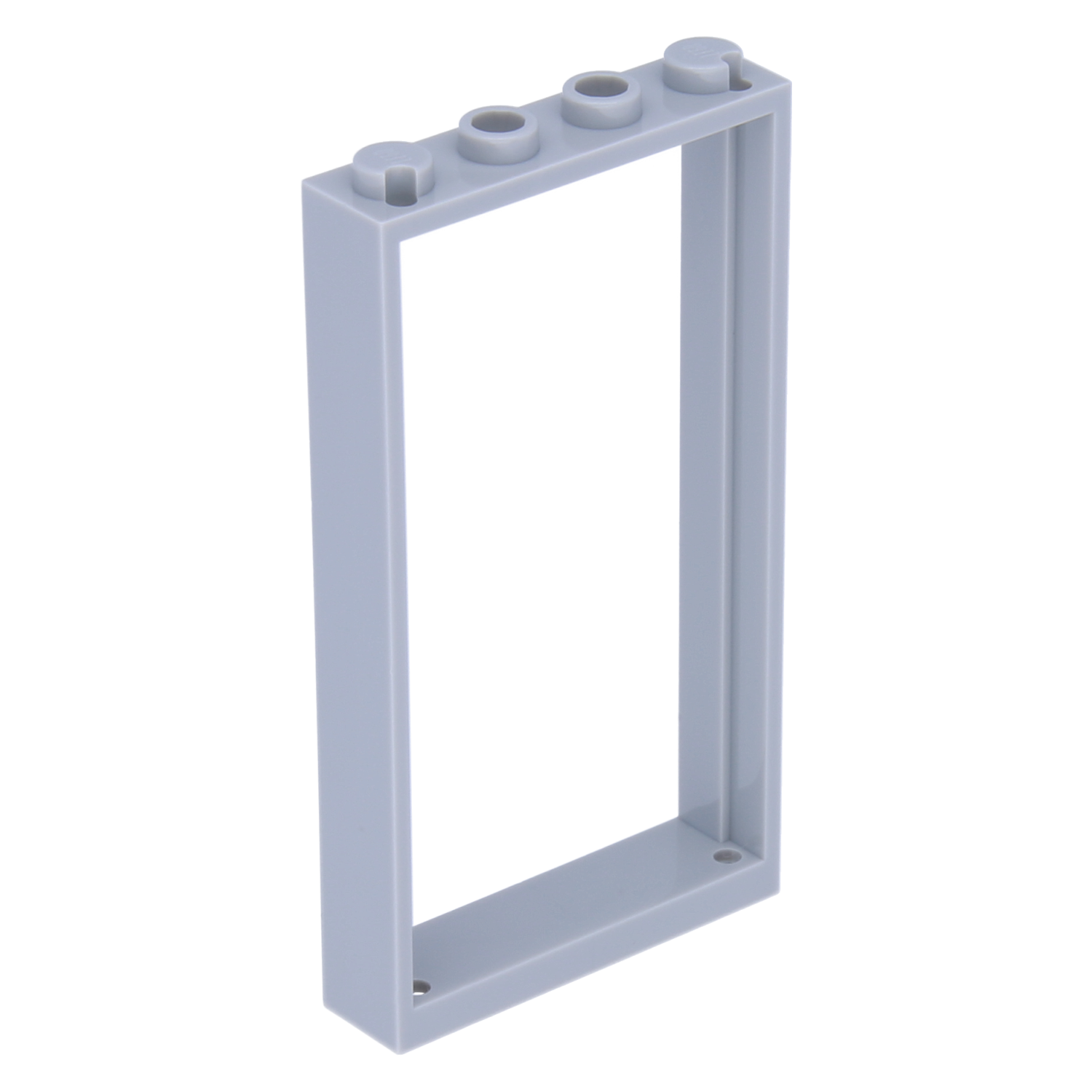 LEGO Bricks (modified) - Door frame 1 x 4 x 6 with 2 holes in the bottom and top