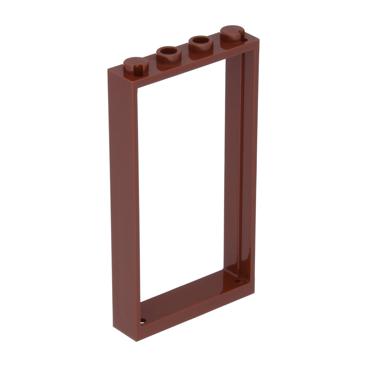 LEGO Steine (modifiziert) -  Türrahmen 1 x 4 x 6 mit 2 Löchern im Boden und der Oberseite