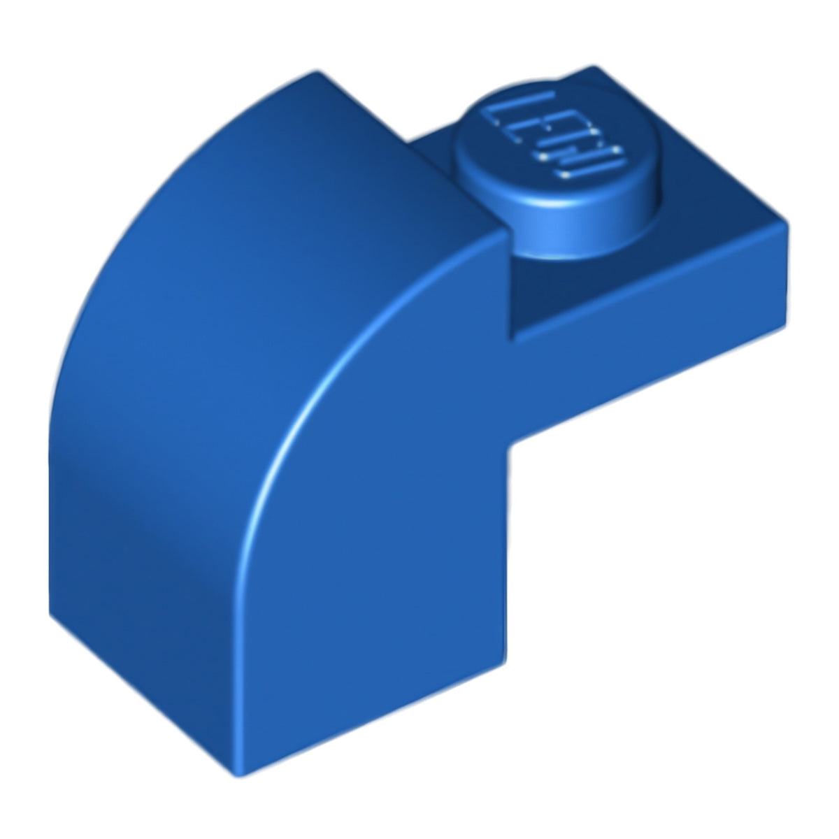 LEGO Slopes (modified) - 1 x 2 x 1 1/3 with recessed nub (curved)