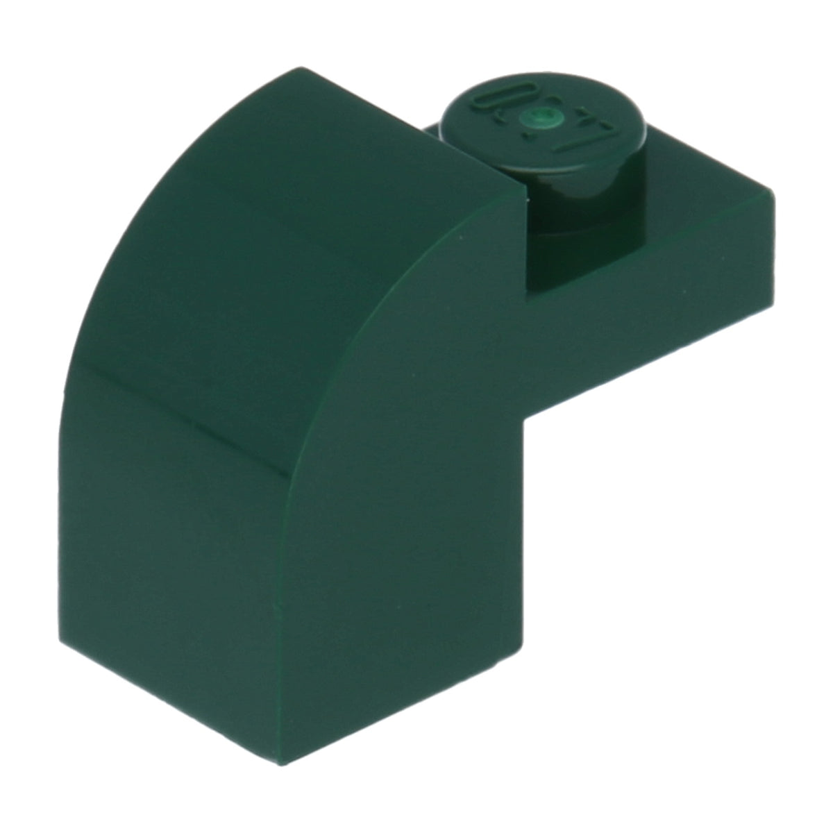 LEGO Slopes (modified) - 1 x 2 x 1 1/3 with recessed nub (curved)