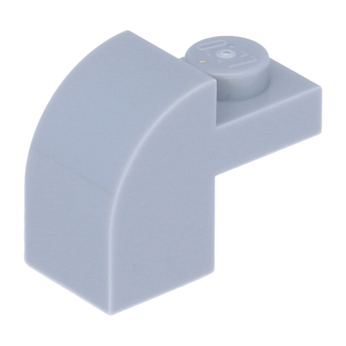 LEGO Slopes (modified) - 1 x 2 x 1 1/3 with recessed nub (curved)