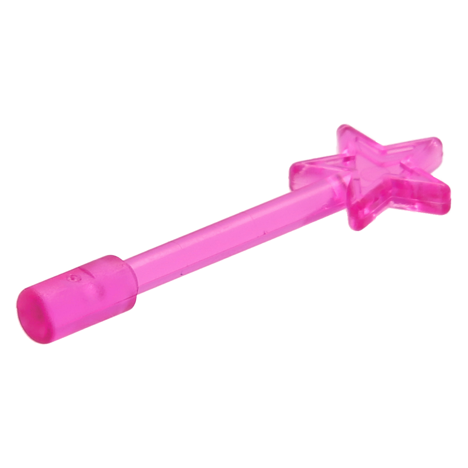 LEGO Minifigure Accessories (Weapons) - Magic Wand (Transparent Dark Pink)