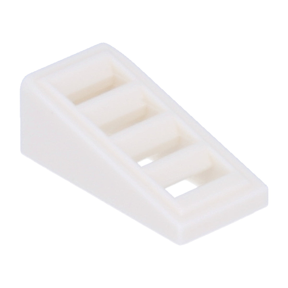 LEGO Dachsteine (modifiziert) - Schräge 18 Grad, 2 x 1 x 2/3 mit Gitterrost