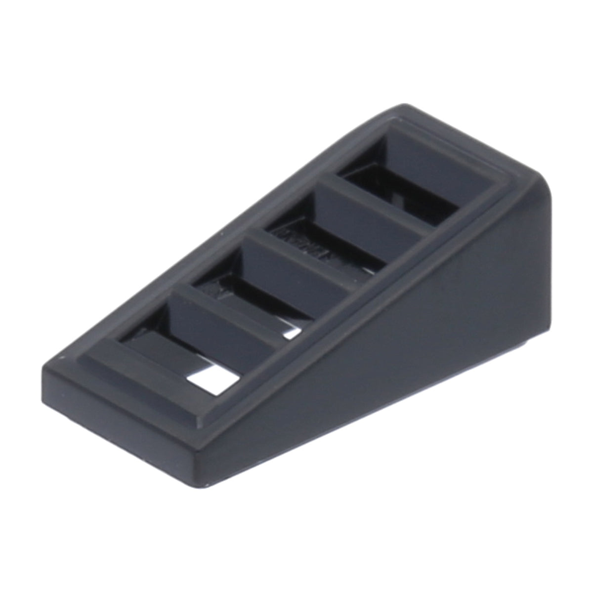 LEGO Dachsteine (modifiziert) - Schräge 18 Grad, 2 x 1 x 2/3 mit Gitterrost