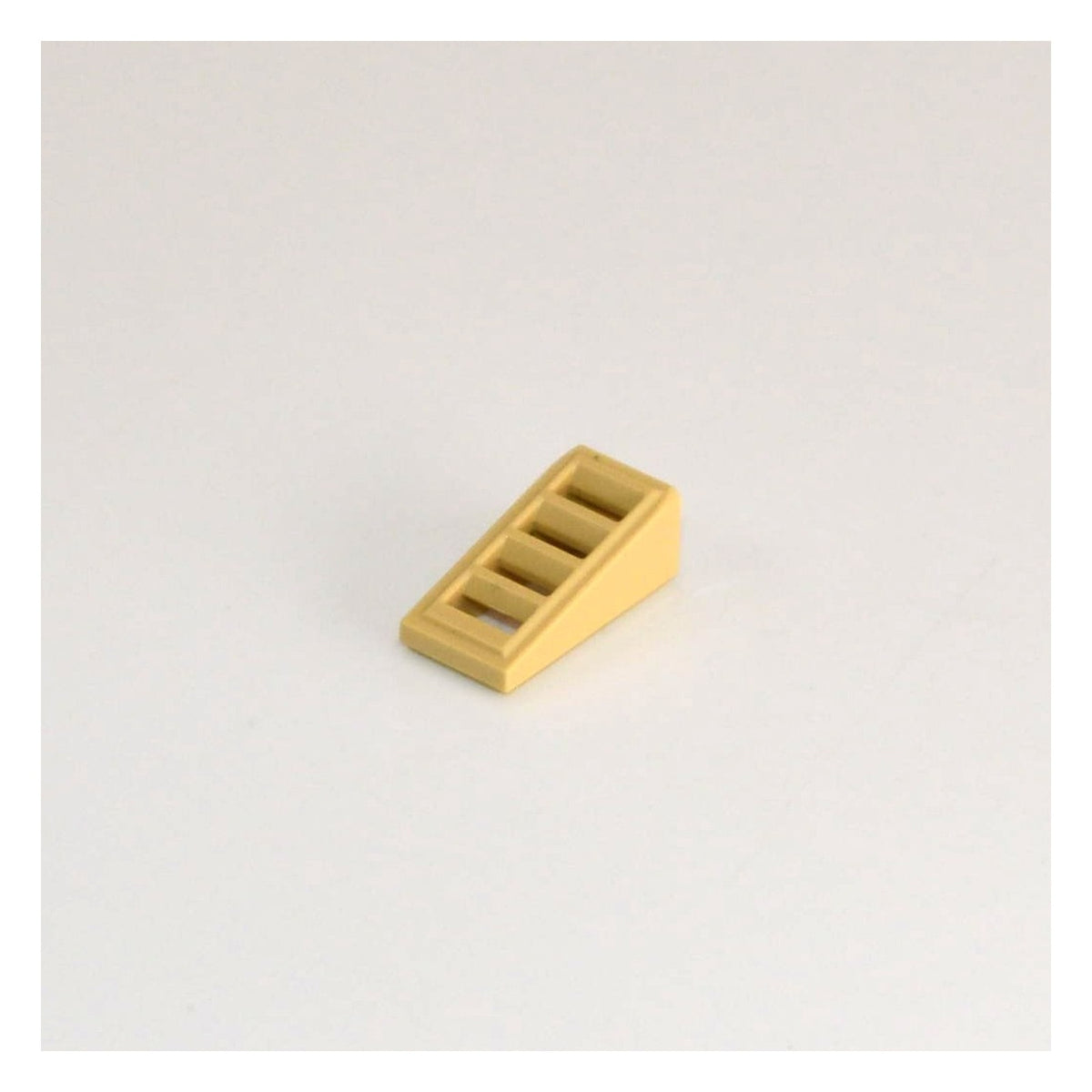 LEGO Dachsteine (modifiziert) - Schräge 18 Grad, 2 x 1 x 2/3 mit Gitterrost