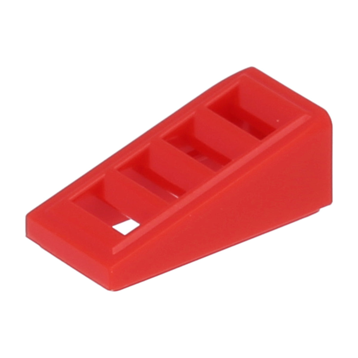 LEGO Dachsteine (modifiziert) - Schräge 18 Grad, 2 x 1 x 2/3 mit Gitterrost