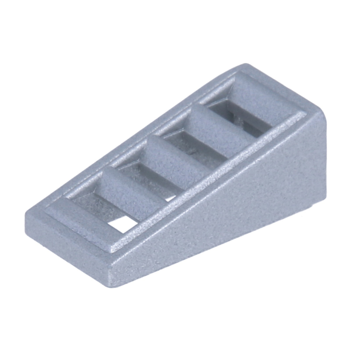 LEGO Dachsteine (modifiziert) - Schräge 18 Grad, 2 x 1 x 2/3 mit Gitterrost