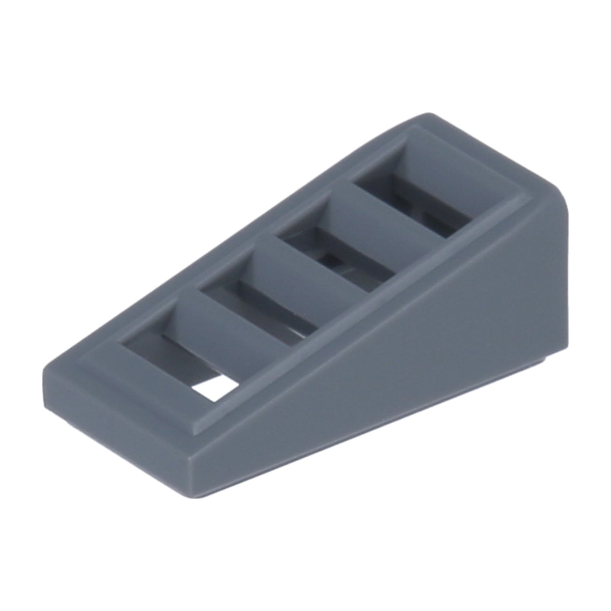 LEGO Dachsteine (modifiziert) - Schräge 18 Grad, 2 x 1 x 2/3 mit Gitterrost