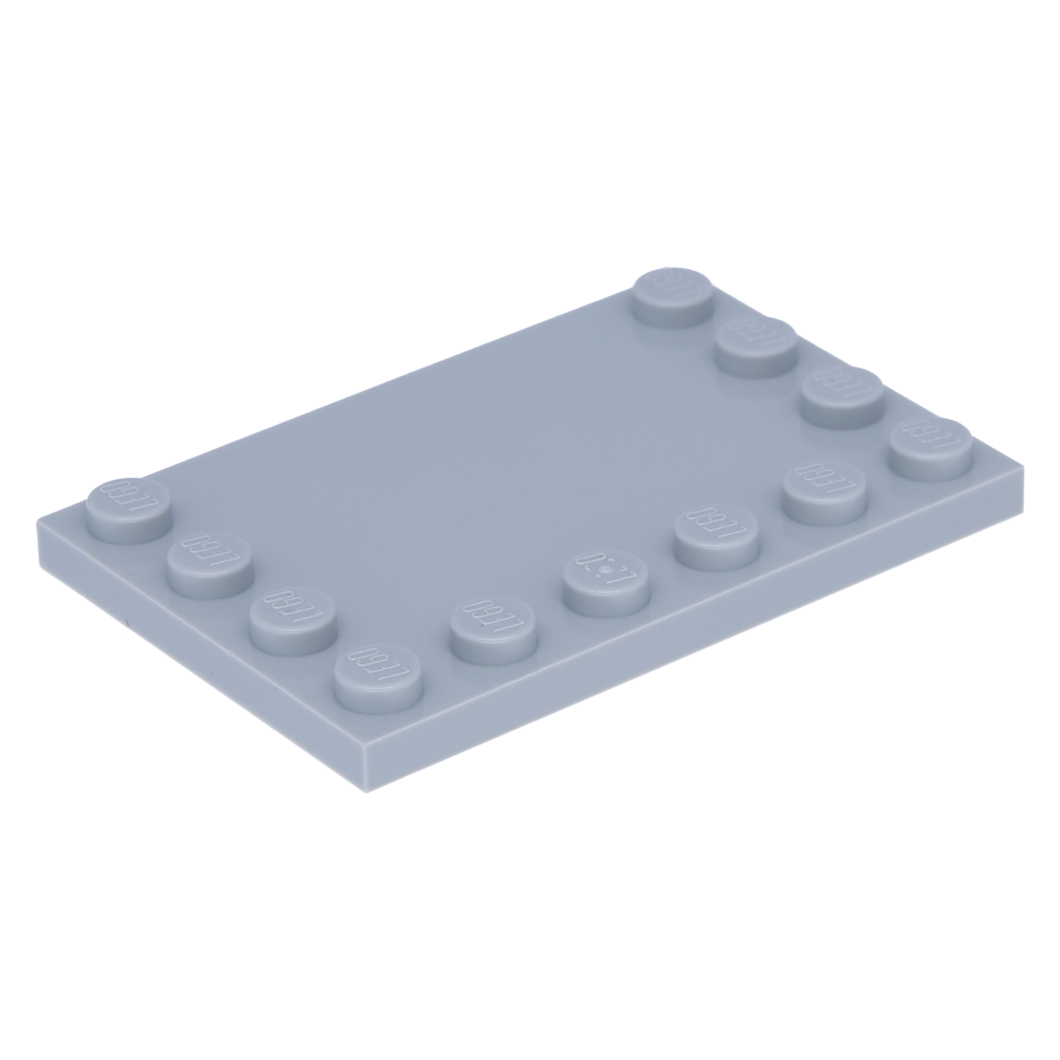 LEGO Tiles (modified) - 4 x 6 with studs on the edges