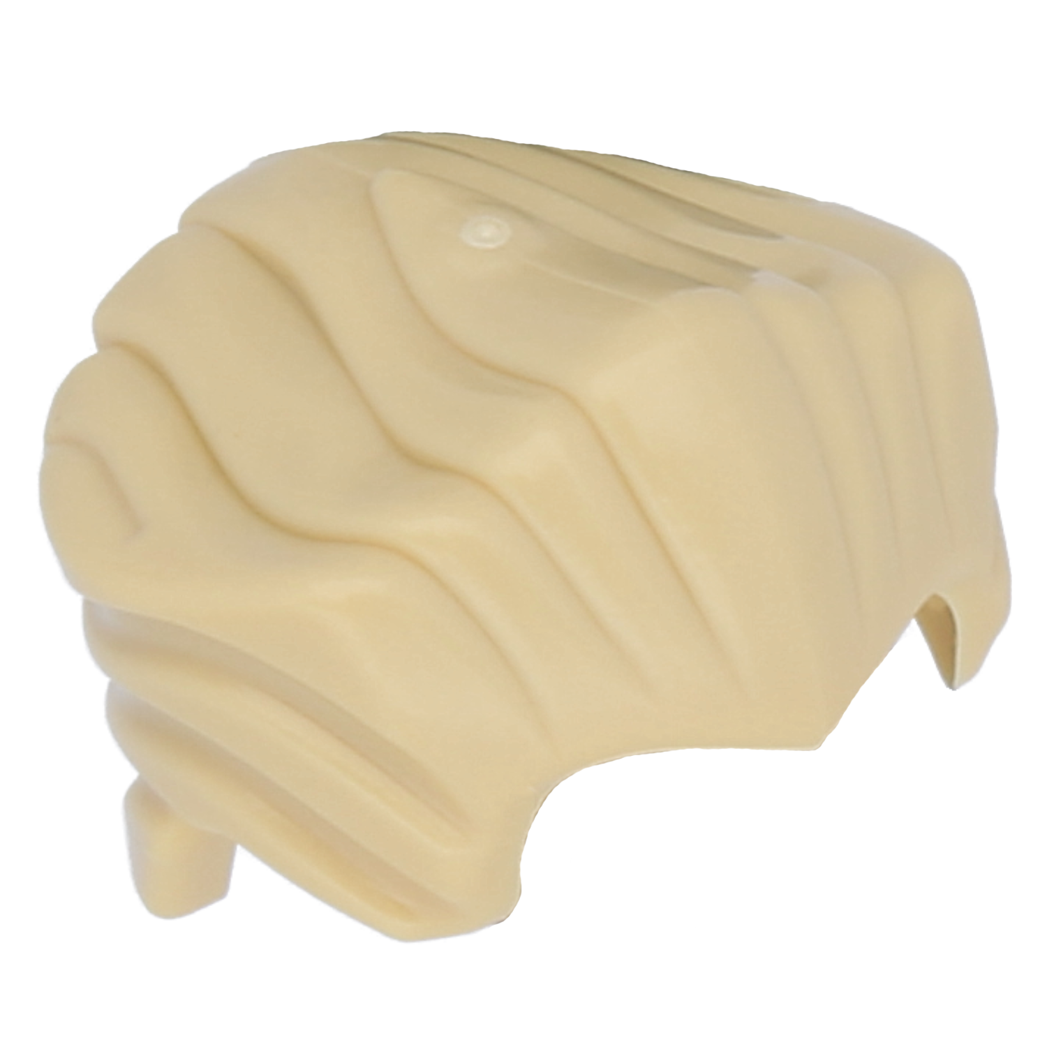 LEGO Hair - Slicked back with a pointed hairline