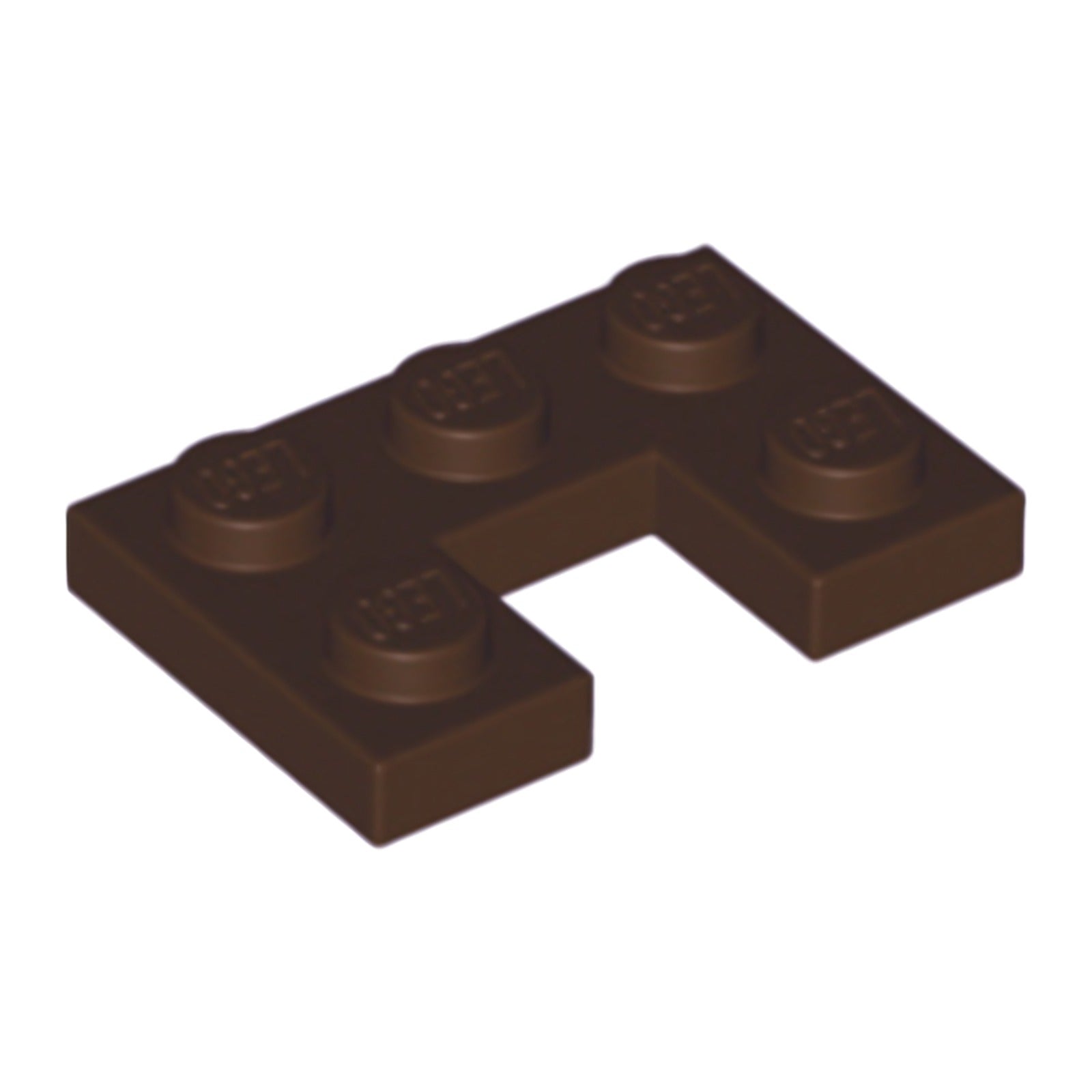 LEGO Platte modifiziert 2 x 3 mit 1 x 1 Ausschnitt (73831) – Farbe wählbar