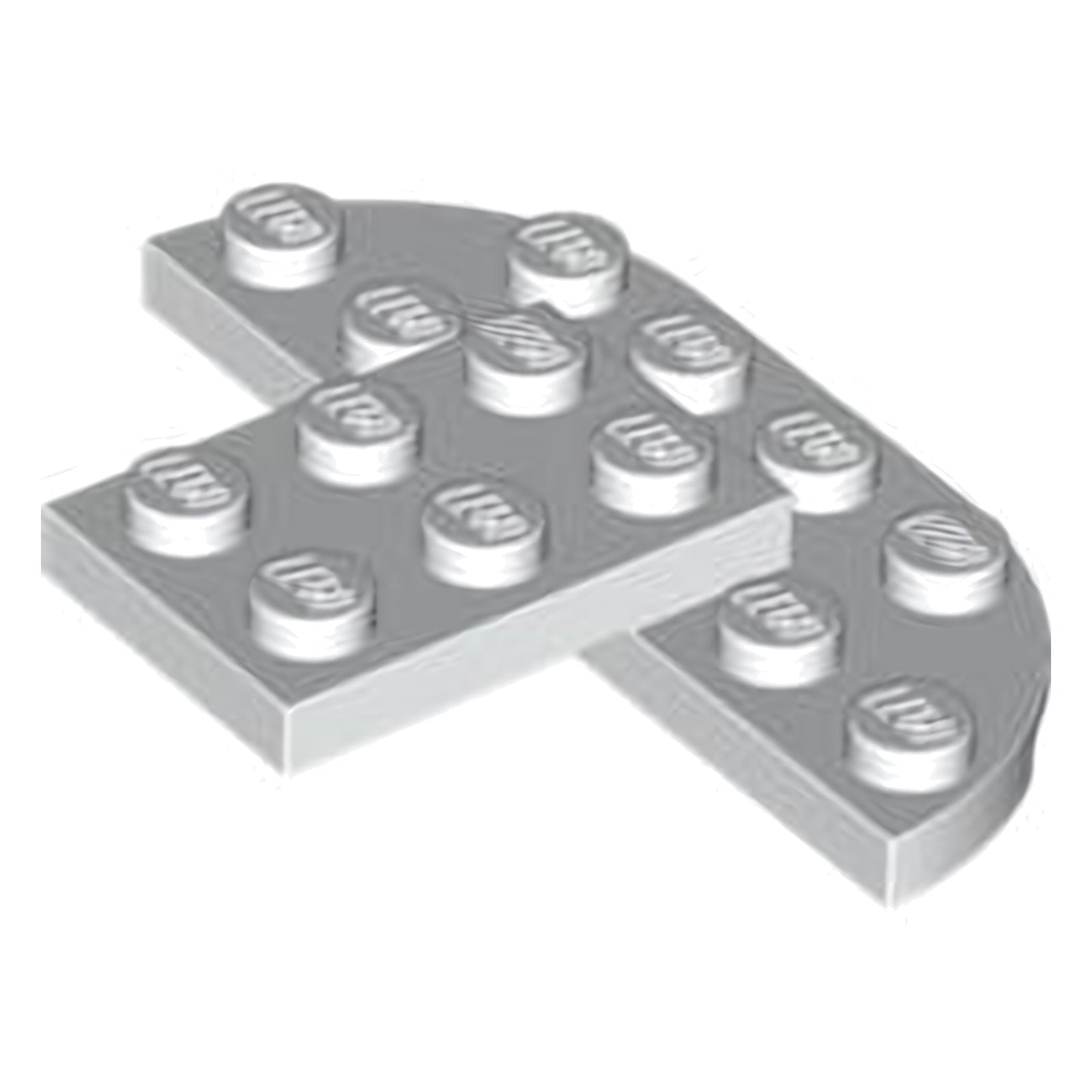 LEGO Rundplatte 4 x 6 x 2/3, erhöht 2 x 3 und 2 x 2 Ausschnitte (7797)
