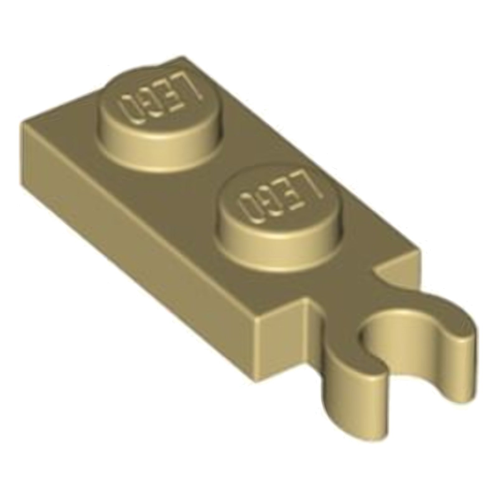 LEGO Platte modifiziert 1 x 2 mit Clip auf Ende (Vertical Grip) (78256)