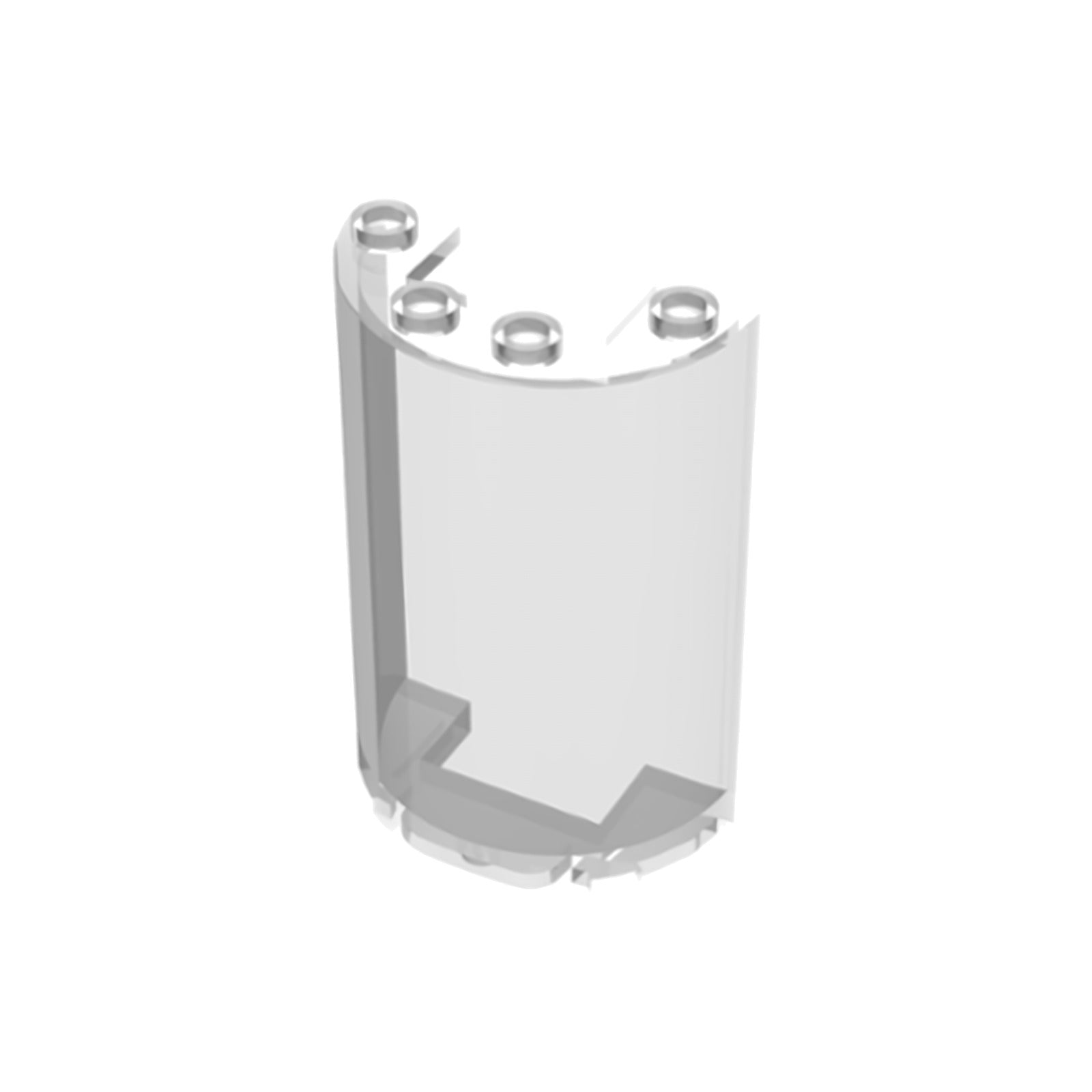 LEGO Zylinder halb 2 x 4 x 5 mit 1 x 2 Ausschnitt (85941) – Farbe wählbar